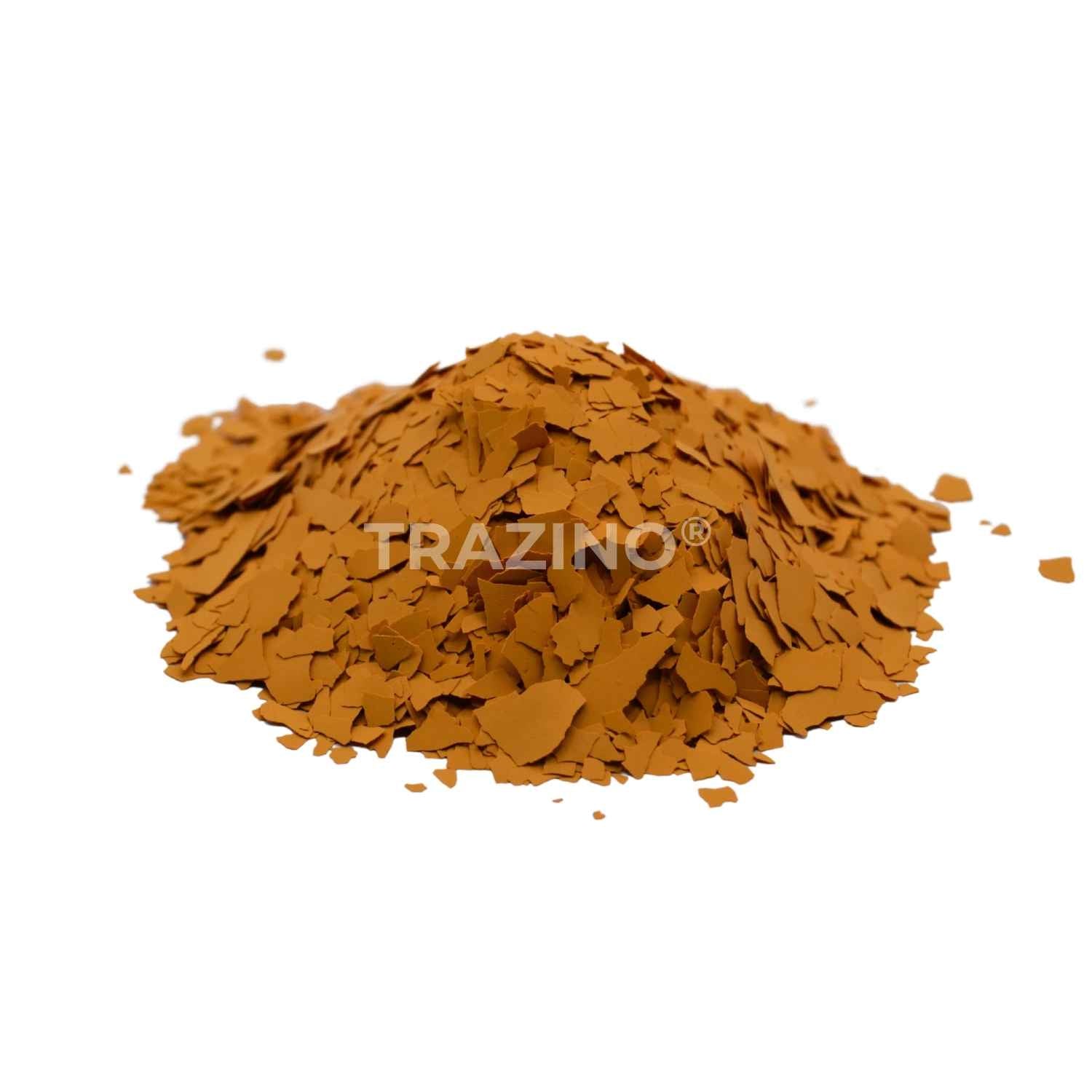 Trazino® Farbchips in Goldbeige zum Einstreuen für Beschichtungen